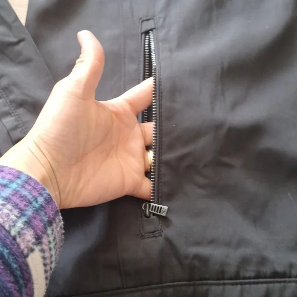 Calvin Klein Men's Black Hooded Lightweight Jacket L - Picture 6 of 13